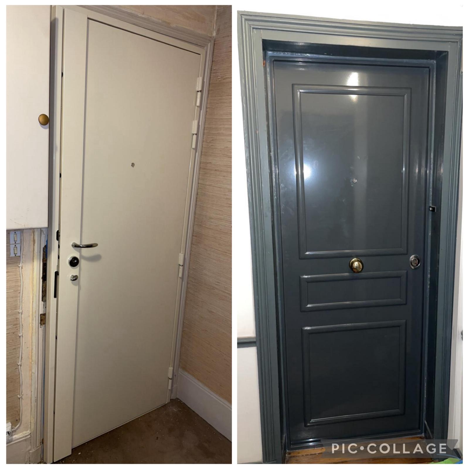 Blindage parisien — porte sur mesure